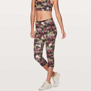 Lululemon Wunder Under High Rise Crop Legging Size 6